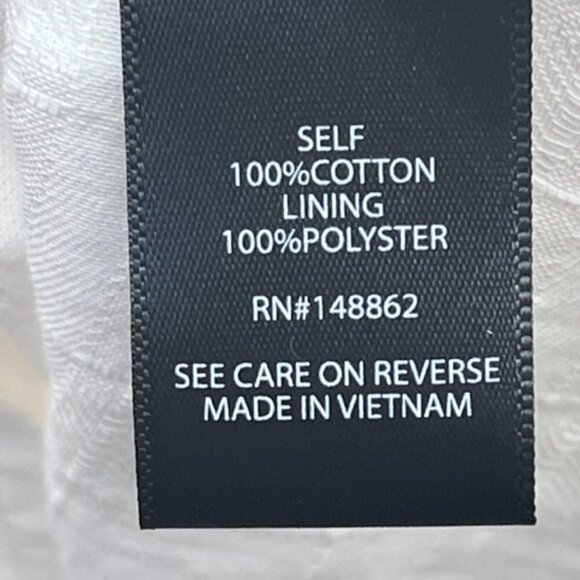 Torrid Window Pane V-Neck Sleeveless Tank White Tassel Lined Sz Plus 3 3X 22-24 - Picture 10 of 11